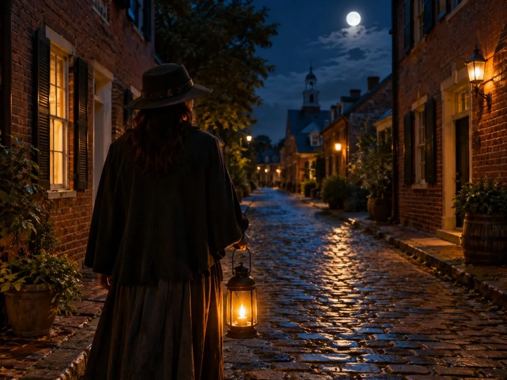 Philadelphia Ghost Tour bei Kerzenlicht